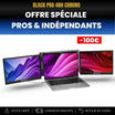 X3 Pro® Double Écran Portable 13,3" - Confort & Productivité