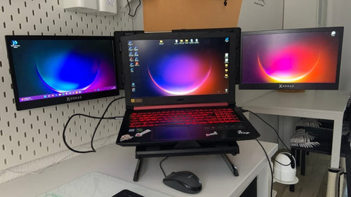 Image du produit X3 Pro® Tragbarer Doppelbildschirm 13,3" – Komfort & Produktivität