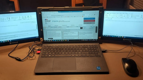 Image du produit X3 Pro® Tragbarer Doppelbildschirm 13,3" – Komfort & Produktivität