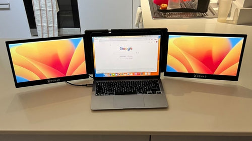 Image du produit X3 Pro® Tragbarer Doppelbildschirm 13,3" – Komfort & Produktivität