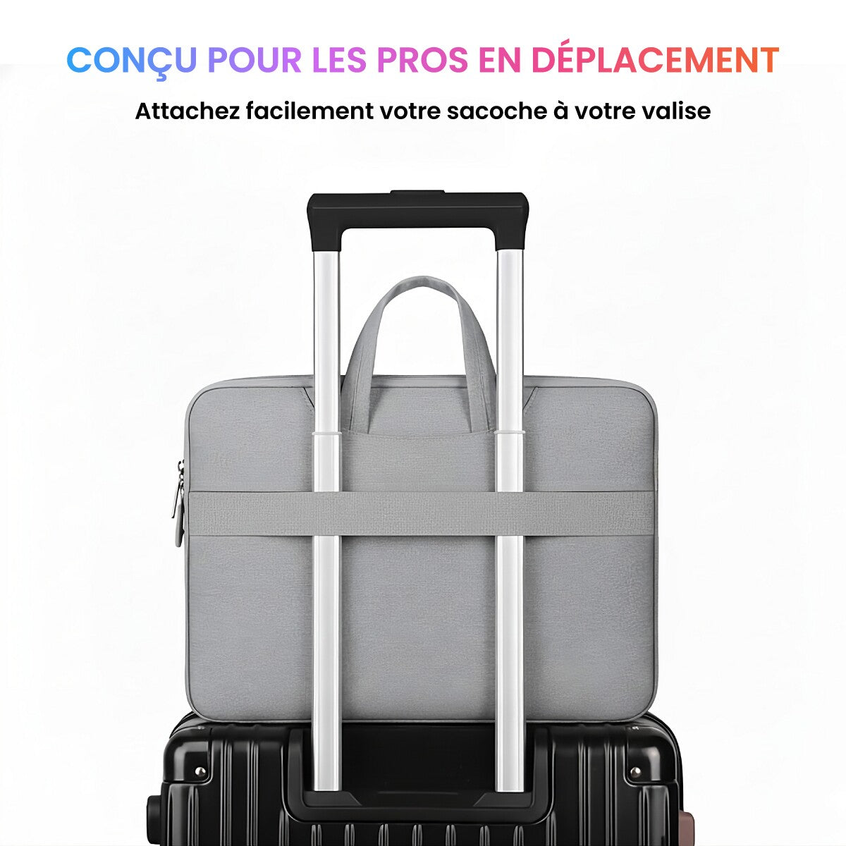 Housse Ordinateur Portable - Protection Antichoc Renforcée, Intérieur Ultra-Doux