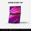 X2 Plus® Mono Écran Portable 15,6" - Gain de place & Ergonomie