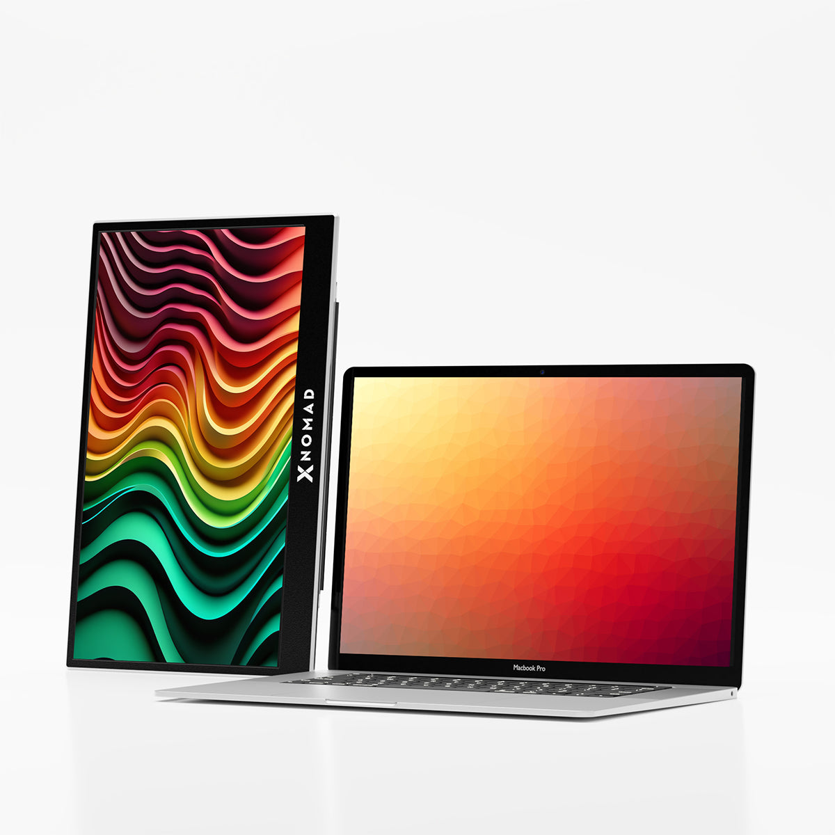 X2 Plus® Bärbar Enkel Skärm 15,6" – Platsbesparande & Ergonomi