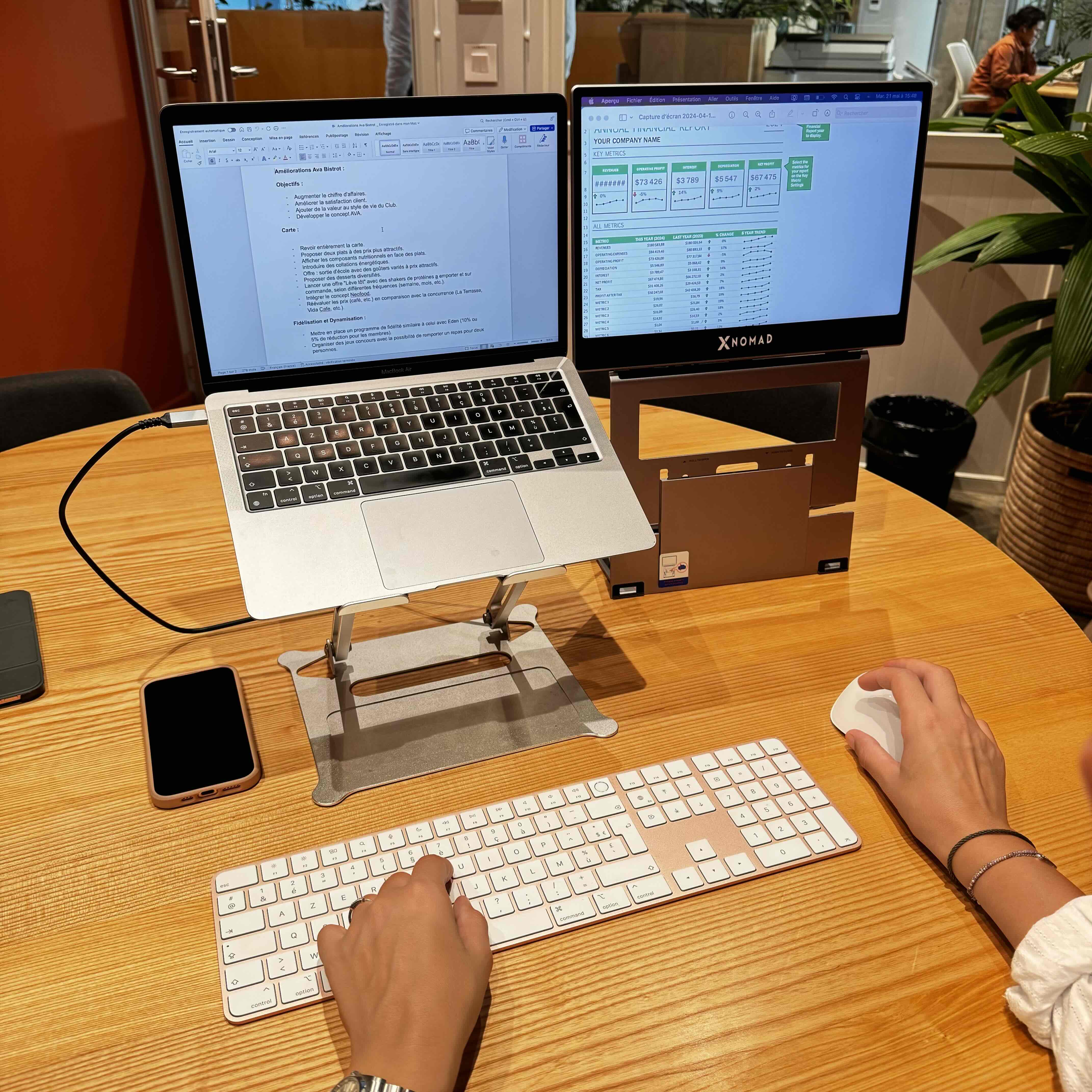 X2 Plus® Écran Portable 15,6"