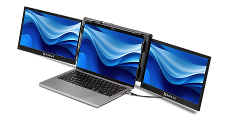 Image du produit X3 Pro® Tragbarer Doppelbildschirm 13,3" – Komfort & Produktivität