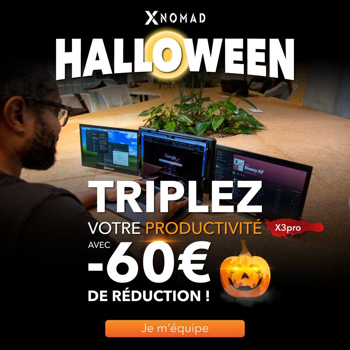 X3 Pro® Triple Écran