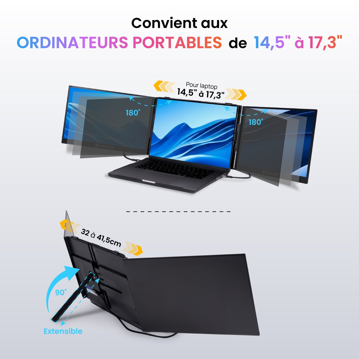 X4 Air® Double Écran 15,3"